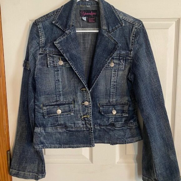 Younique Denim Jacket Women's Size M - Picture 1 of 6